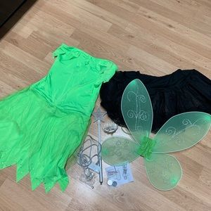 Tinker Bell/ Fairy Costume Small Light Up